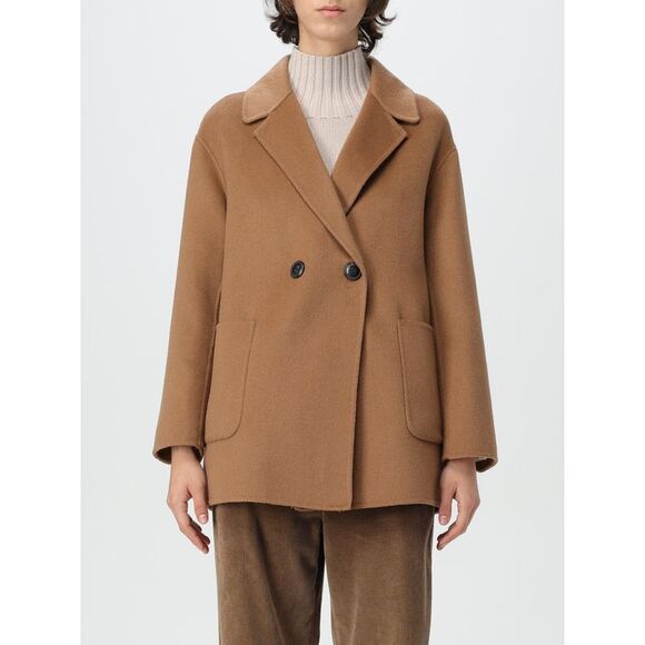 Hanita Coat Woman Camel - Picture 1 of 4